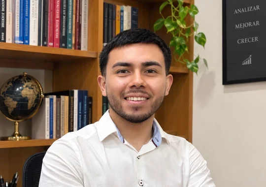 Ezequiel Ramón Romero, encargado de la sucursal María Auxiliadora