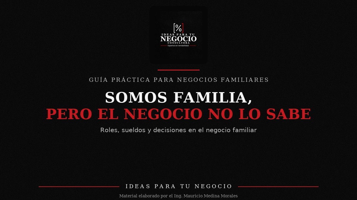 Portada de Somos familia, pero el negocio no lo sabe